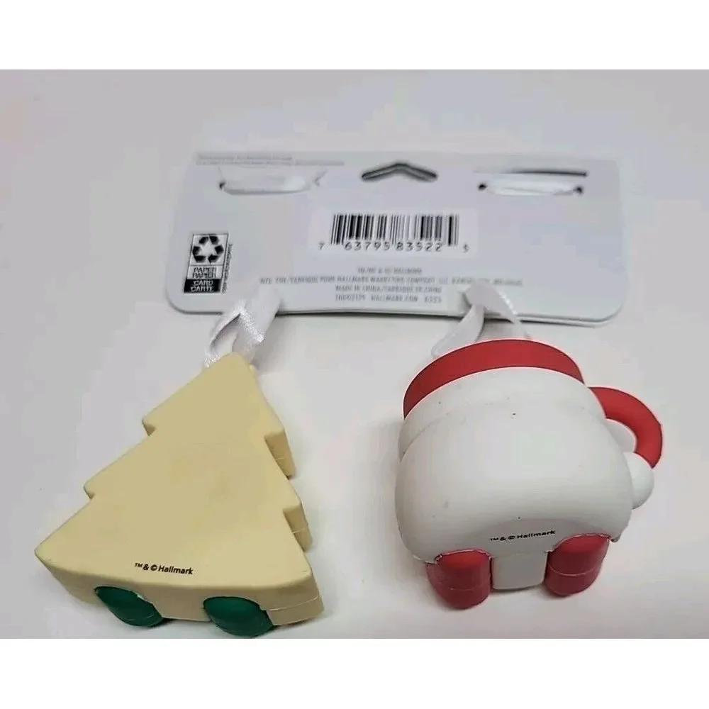 Hallmark‎ Christmas Ornaments Better Together Santa Milk & Tree Cookie New